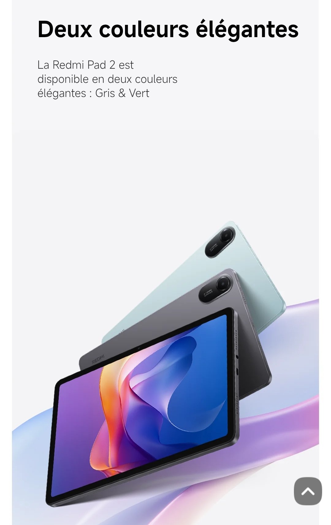 🔥 Redmi Pad 2 – Écran 2K 11" | 9000 mAh | Helio G100 | 256GB – Image 3