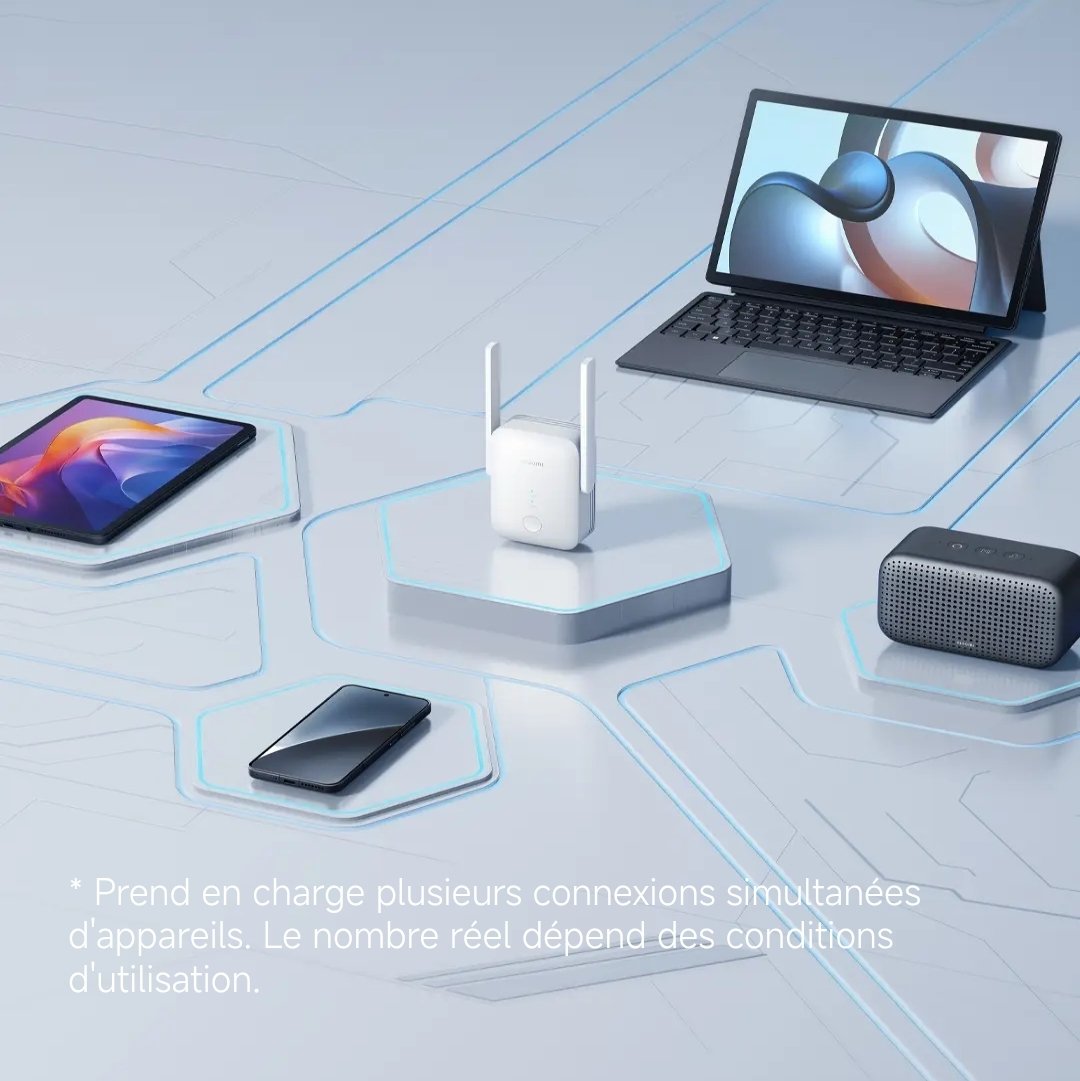Xiaomi WiFi Range Extender AX1500 | WiFi 6 | 1500 Mbps – Image 3
