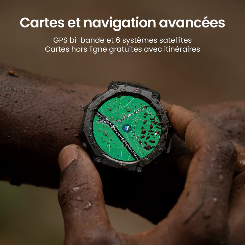 ⌚ Amazfit T-Rex 3 | AMOLED | GPS Bi-bande | Ultra Résistante – Image 4