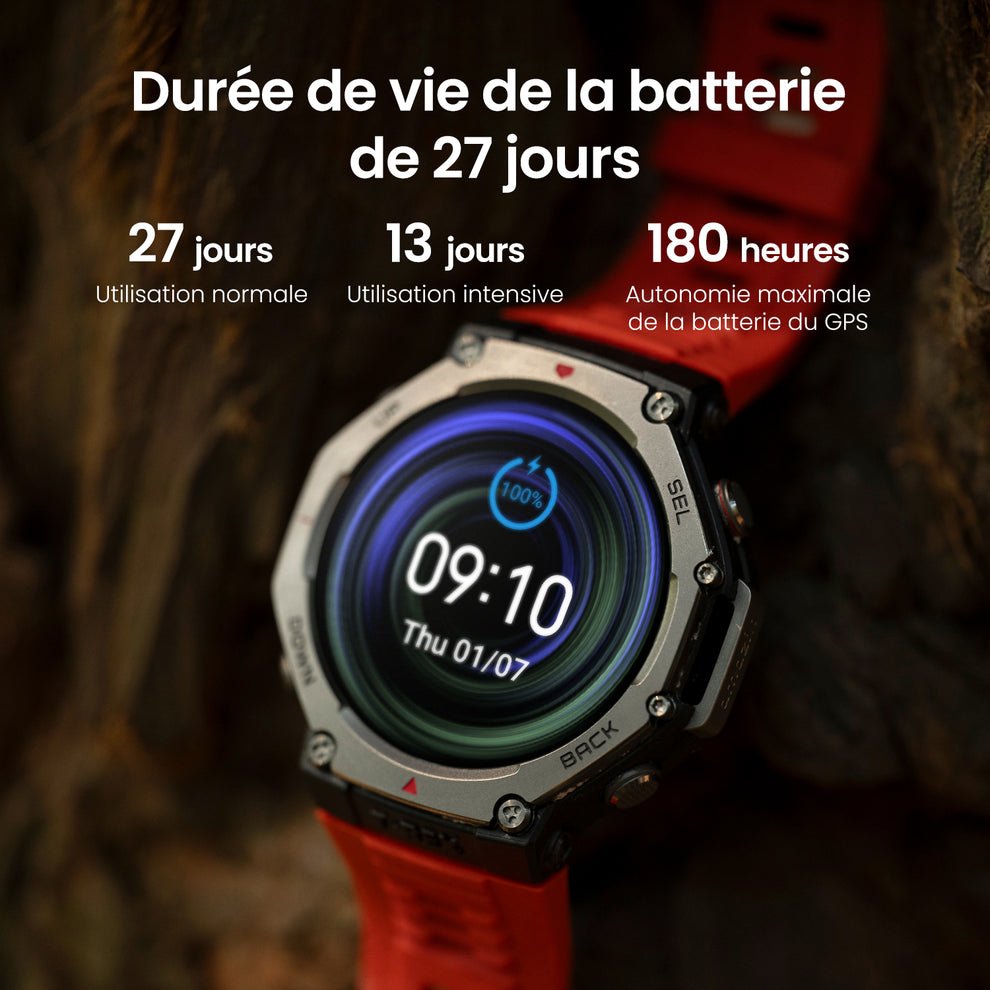 ⌚ Amazfit T-Rex 3 | AMOLED | GPS Bi-bande | Ultra Résistante – Image 7