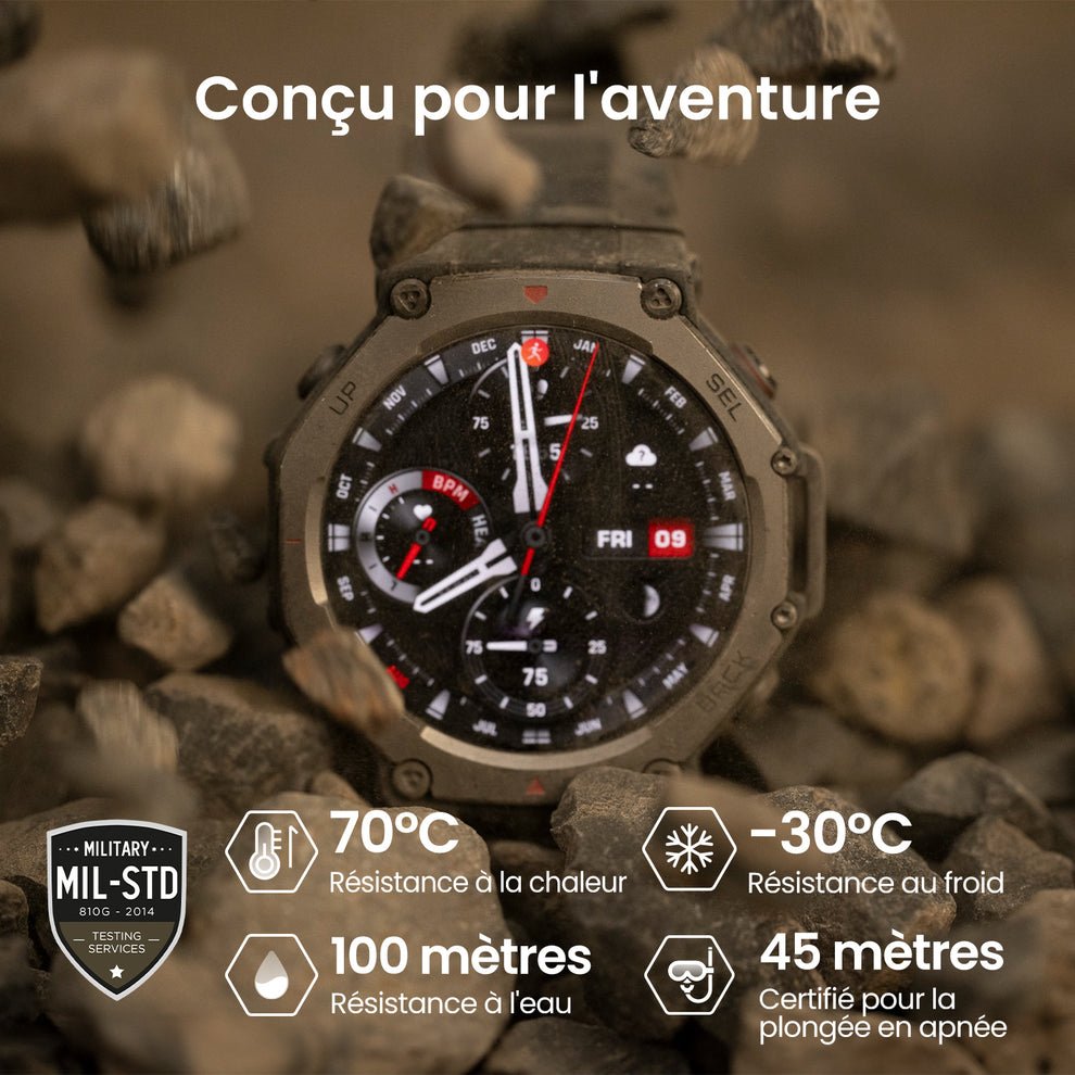 ⌚ Amazfit T-Rex 3 | AMOLED | GPS Bi-bande | Ultra Résistante – Image 6