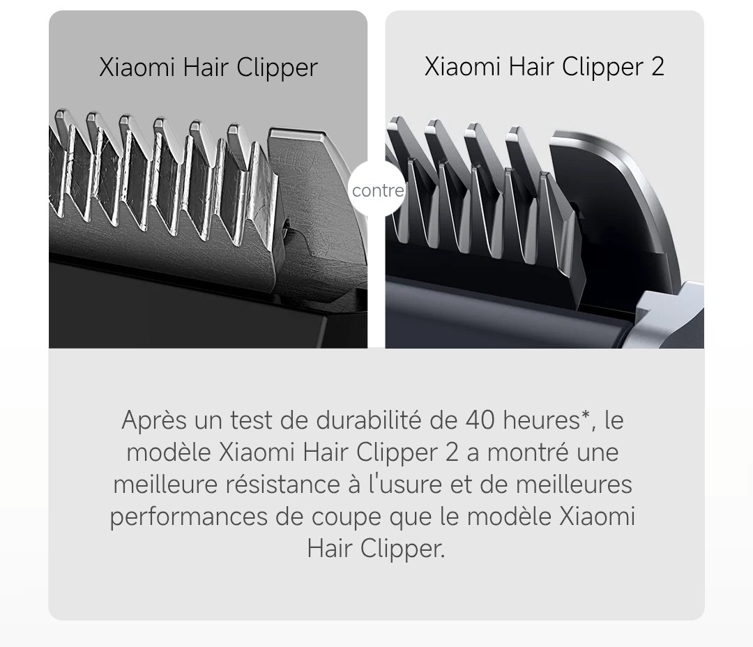 Xiaomi Hair Clipper 2 – | Rechargeable | IPX7 | Précision Pro – Image 8
