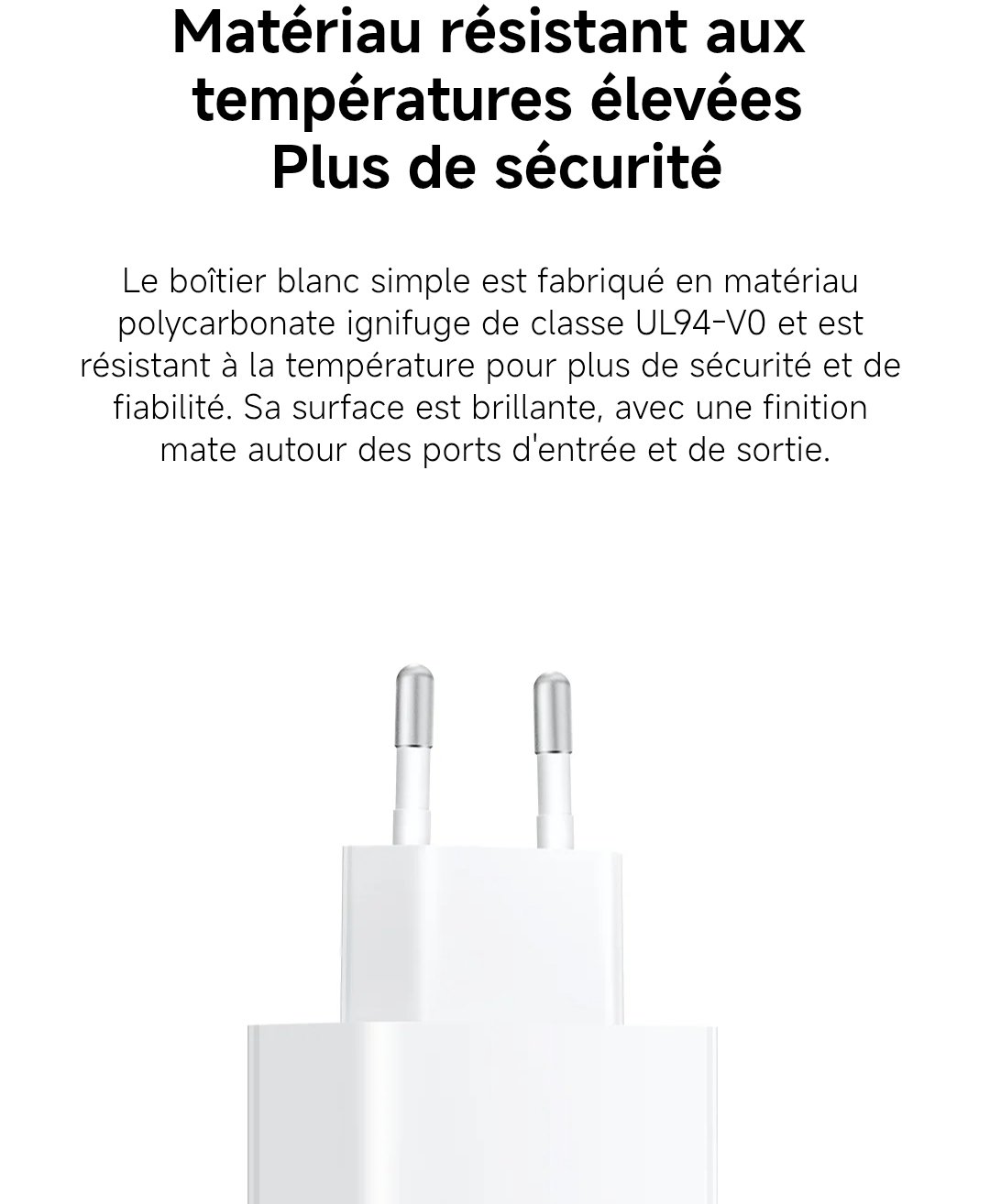 Xiaomi 33W (Type-A)⚡ Charge rapide | 33W – Image 2