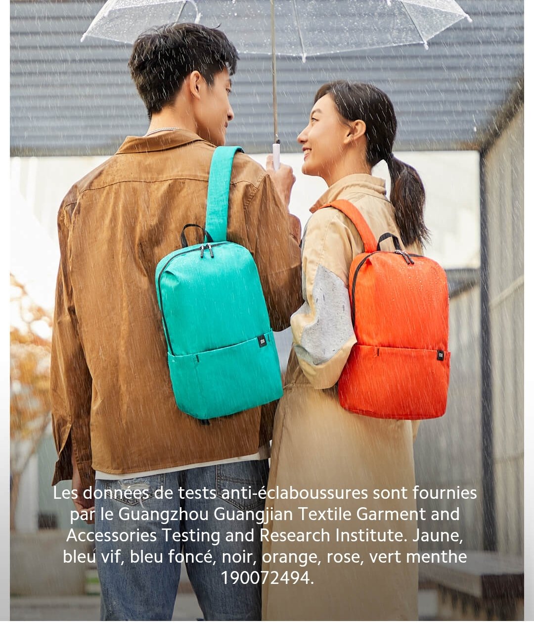 🎒 Xiaomi Mi Casual Daypack 10L | Léger | Compact | Style urbain – Image 3