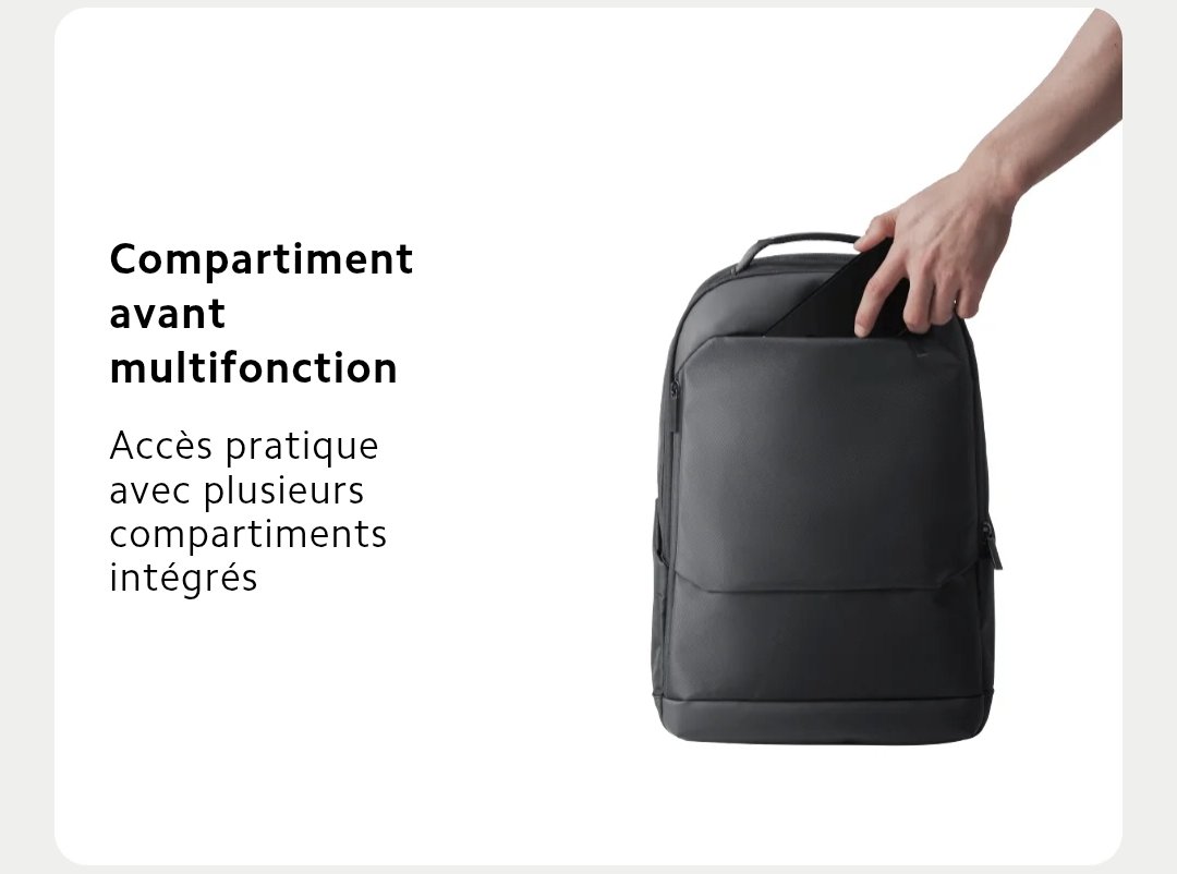 Xiaomi Business Backpack 30LGrande capacité | Pro | Résistant – Image 6