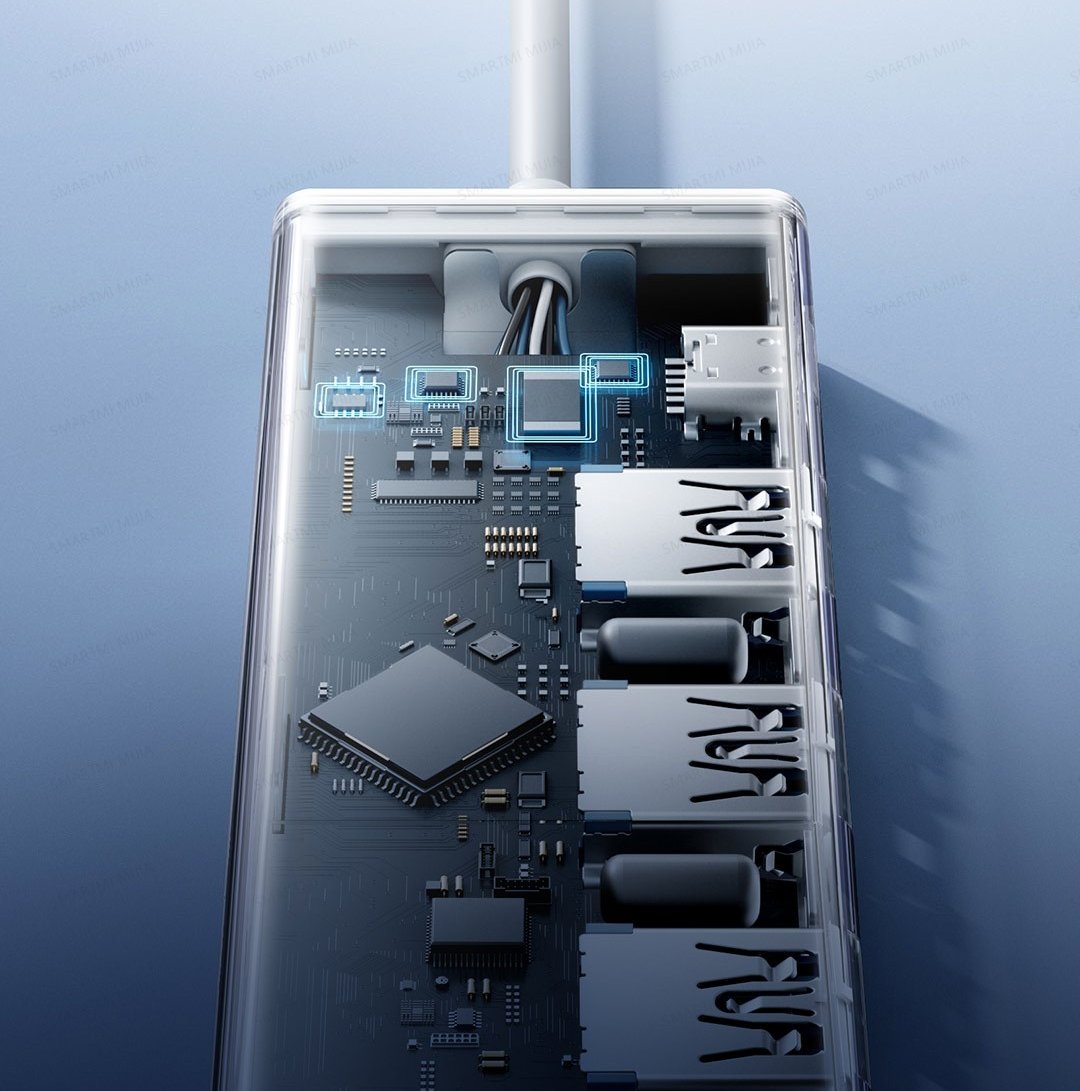 Xiaomi 5-in-1 | USB 3.0 | 5Gbps | Double Entrée Type-C + USB-A – Image 5