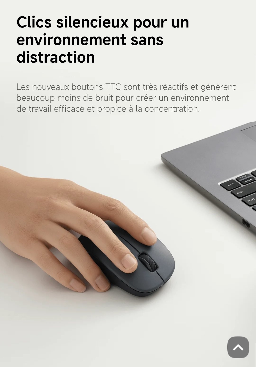 Xiaomi Wireless Mouse Comfort Edition | Ultra Légère – Image 5