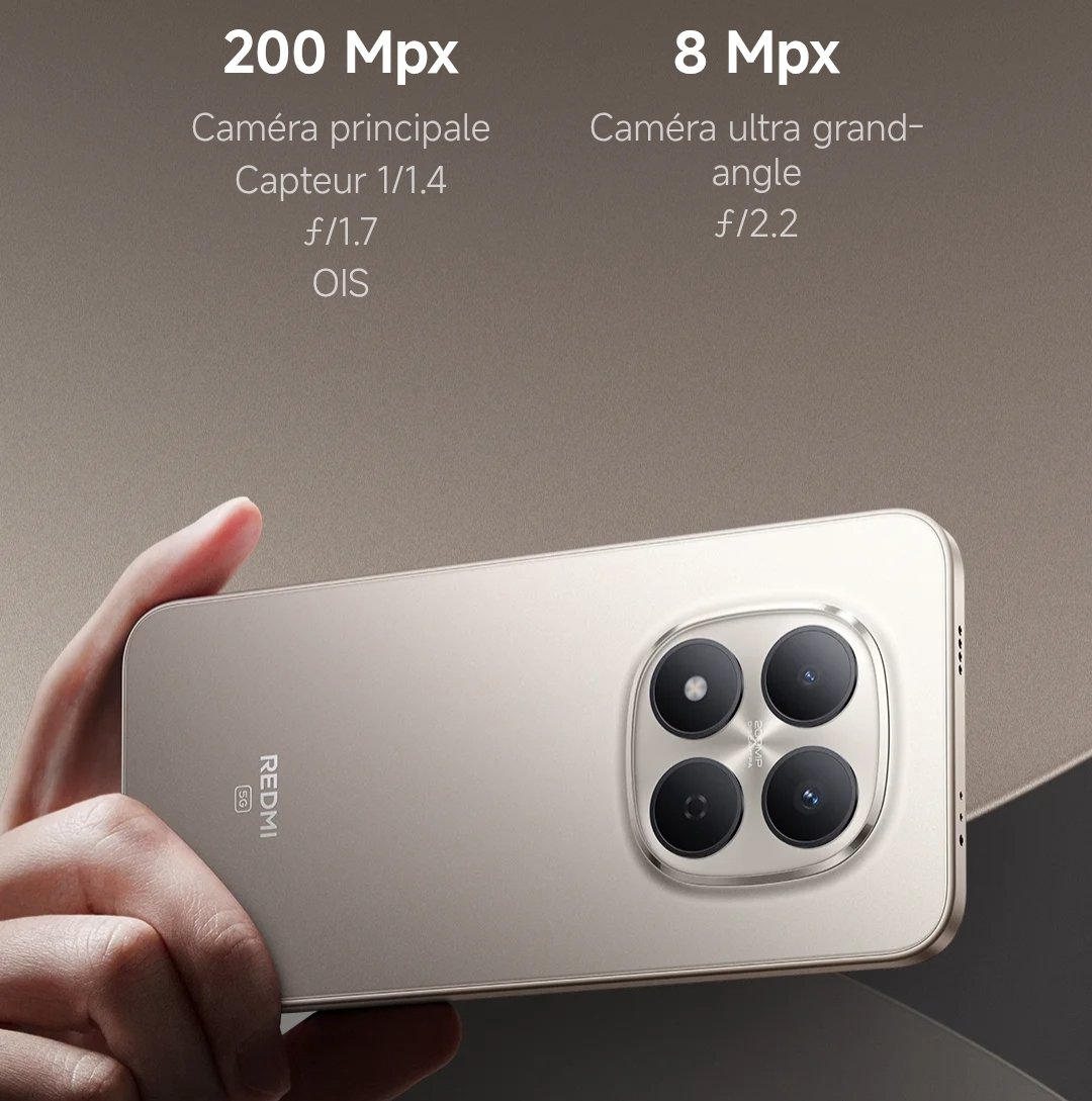 REDMI Note 15 Pro 5G – 200MP | 6580mAh | AMOLED 1.5K 120Hz | IP68 – Image 2